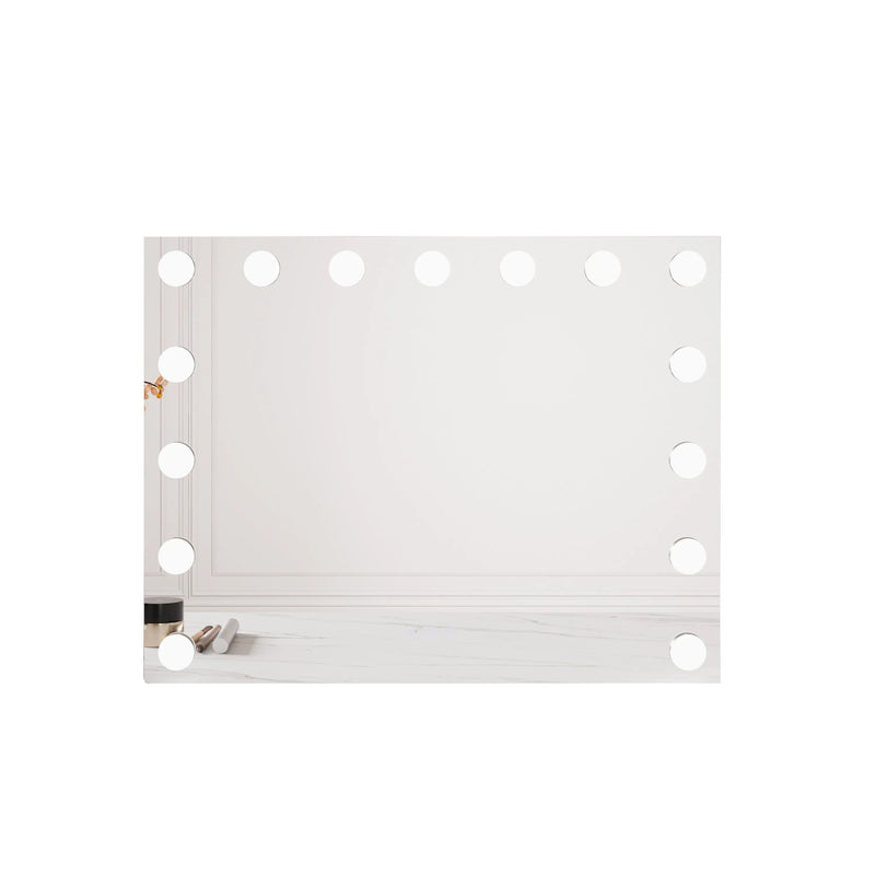 Luna 580×450mm LED Frontlit Makeup Mirror mercioaustralia