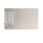 Luna LED Rectangular Mirror 1200mm - with Adjustable LED Lighting mercioaustralia