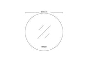 LED Mirror  Round 900mm FIL Kitchen Bathroom