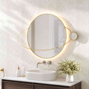 Luna 950×800mm LED Planet Mirror mercioaustralia