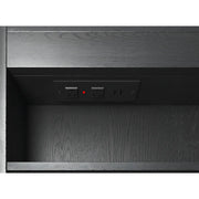 Newport LED Shaving Cabinet Black Oak 900(W)x750(H) - FIL Kitchen Bathroom