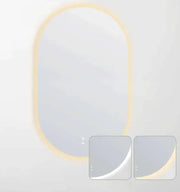 LED Noosa 1200(W)x750(H) Frameless Tuffi Mirror - Install Horizontal or Vertical - FIL Kitchen Bathroom