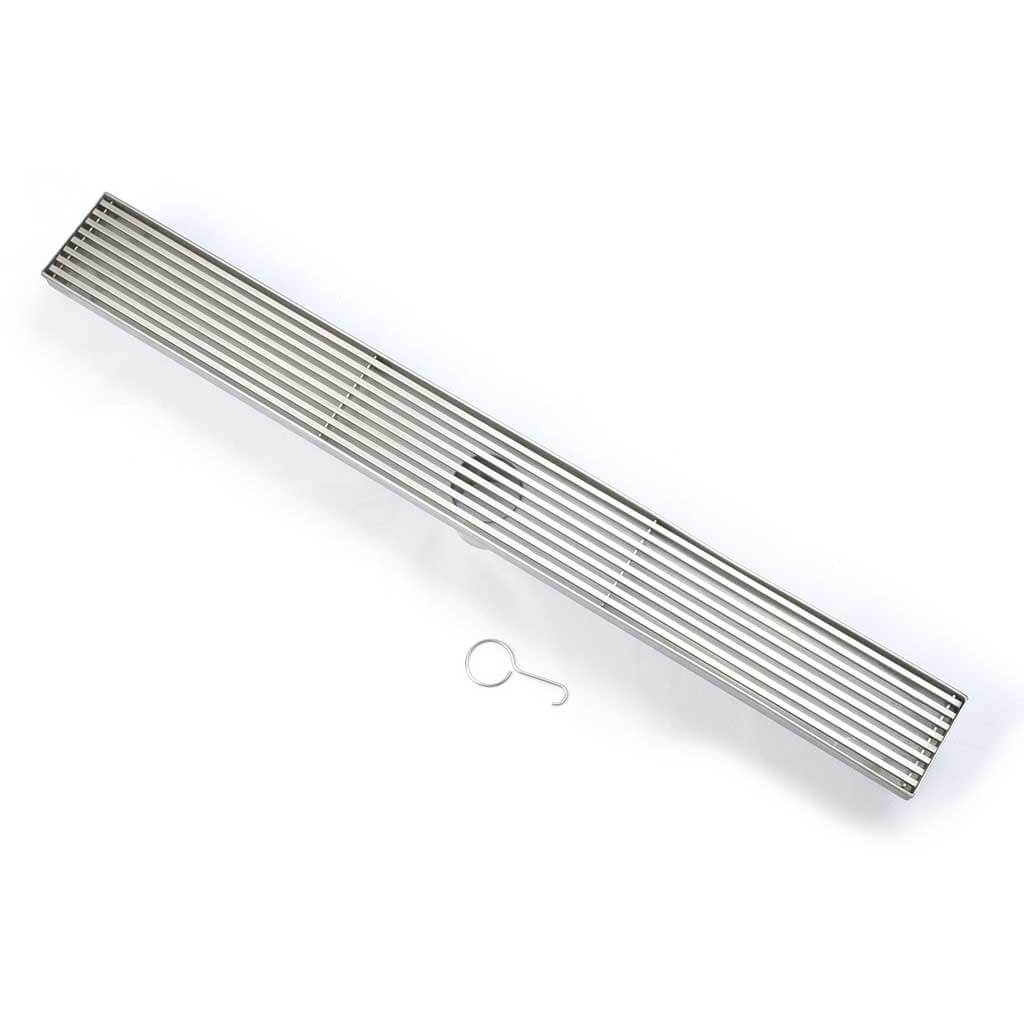 Floor Grill Drain-Floor Grate-Chrome and Matte Black 600-1200mm