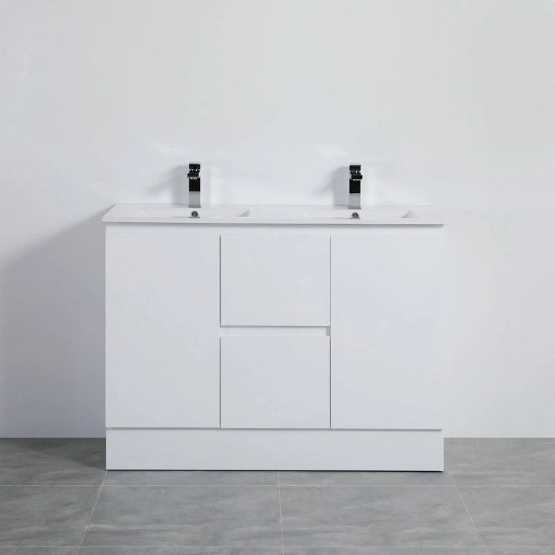 Alpha Free Standing PVC Vanity with soft closing LK-AL124DK