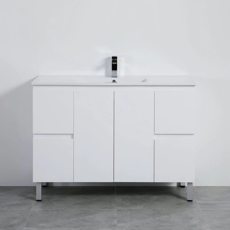 Alpha Free Standing PVC Vanity with soft closing LK-AL124L