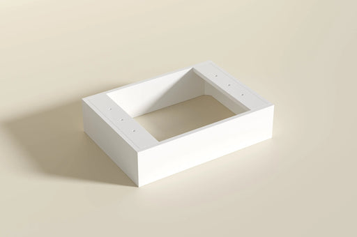 Kickboard 590x340x150 LK-63KB (Gloss White) Lukka