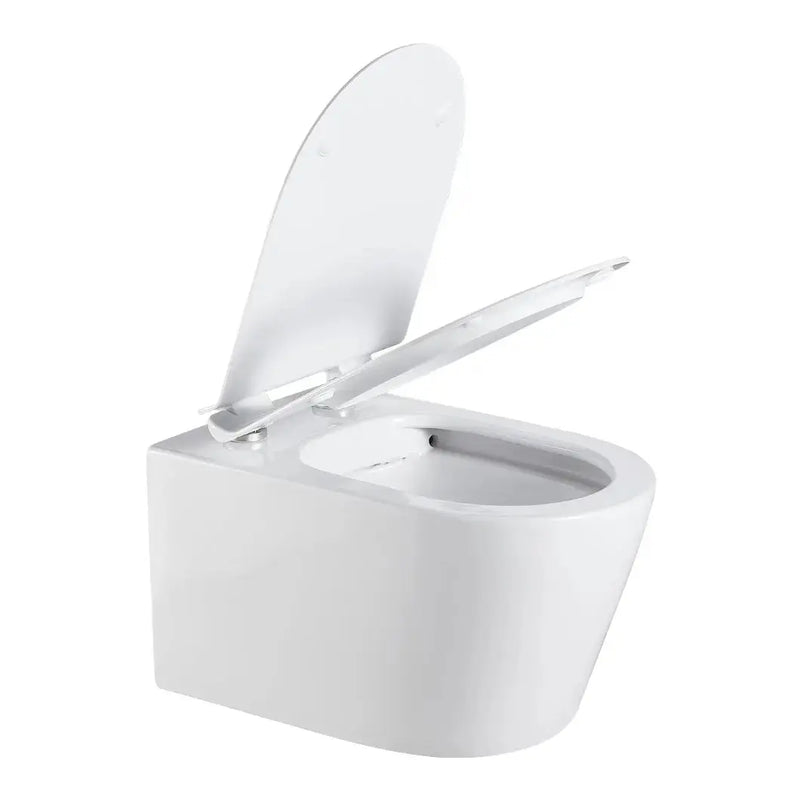 Agena Rimless Wall Hung Toilet Pan LK-AG104WHP Lukka