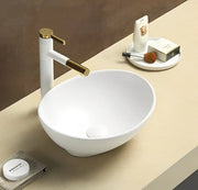 Birch Fine Ceramic Above Counter Basin Lukka