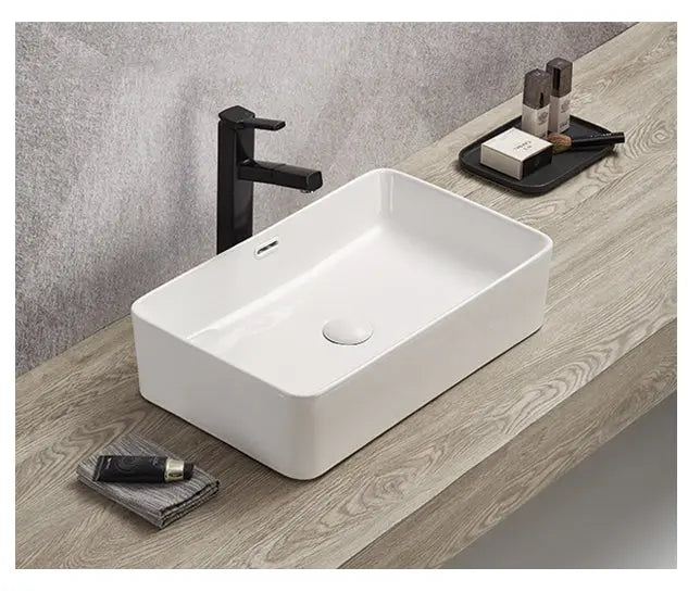 Lukka Crete Ceramic Above Counter Basin Lukka