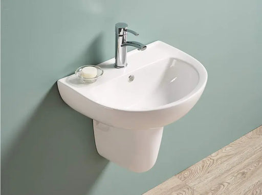 Carrida Fine Ceramic Wall Hung Care Basin LK-CAW540B Lukka
