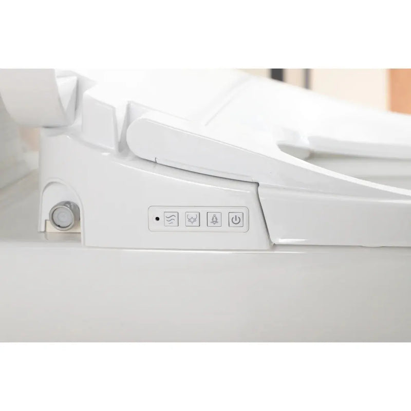 Chios Gloss White LED Night Light Smart Toilet Seat - FIL Kitchen Bathroom