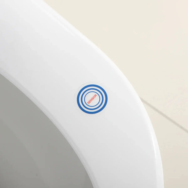 Chios Gloss White LED Night Light Smart Toilet Seat - FIL Kitchen Bathroom
