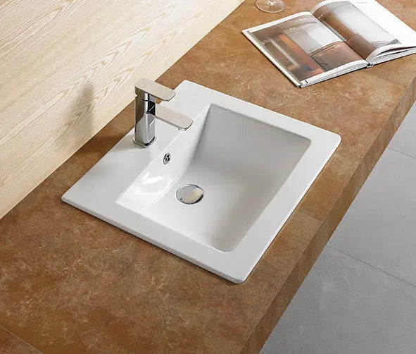 Crete Ceramic Insert Art Basin LK-CIS