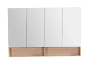 Clark Plywood Mirror Cabinet (Sandy Oak Matte) Lukka