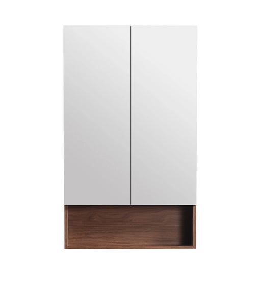 Lukka Clark Plywood Mirror Cabinet (Mocha Oak Matte) Lukka