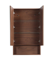 Lukka Clark Plywood Mirror Cabinet (Mocha Oak Matte) Lukka