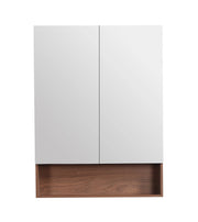 Lukka Clark Plywood Mirror Cabinet (Mocha Oak Matte) Lukka