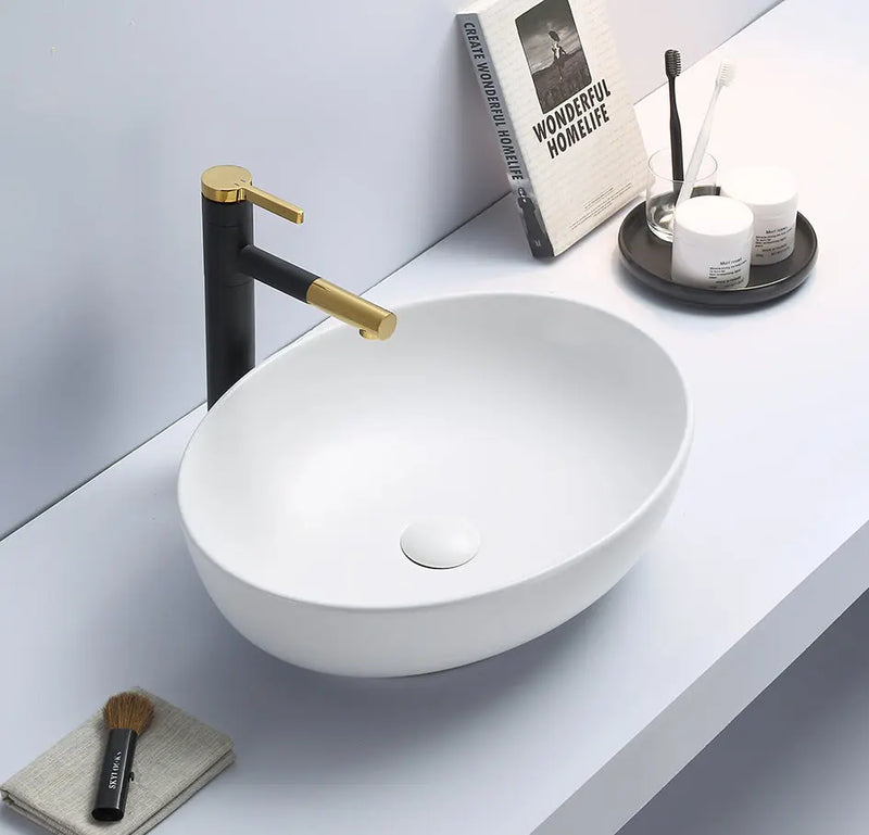 Lukka Carey Fine Ceramic Above Counter Basin Lukka
