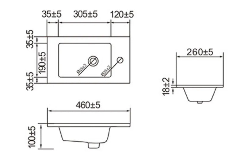 Crete Ceramic Countertop LK-CT42