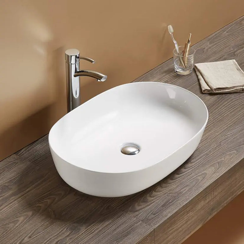 Ellips Fine Ceramic Above Counter Basins