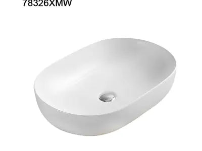Ellips Fine Ceramic Above Counter Basins Lukka