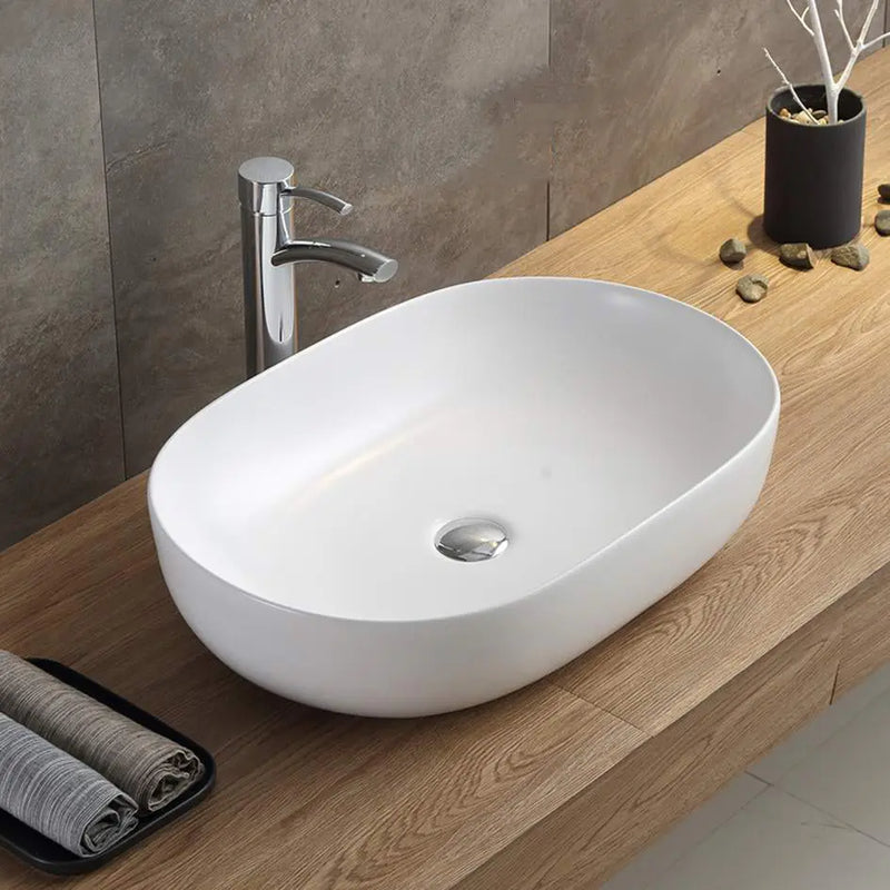 Ellips Fine Ceramic Above Counter Basins