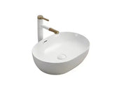 Ellips Fine Ceramic Above Counter Overflow Basin Lukka