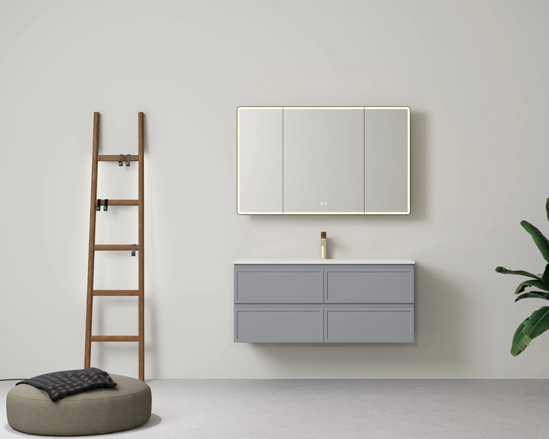 Lukka New Hamilton Federation Slim Wall Hung Cabinet (1200mm) Lukka