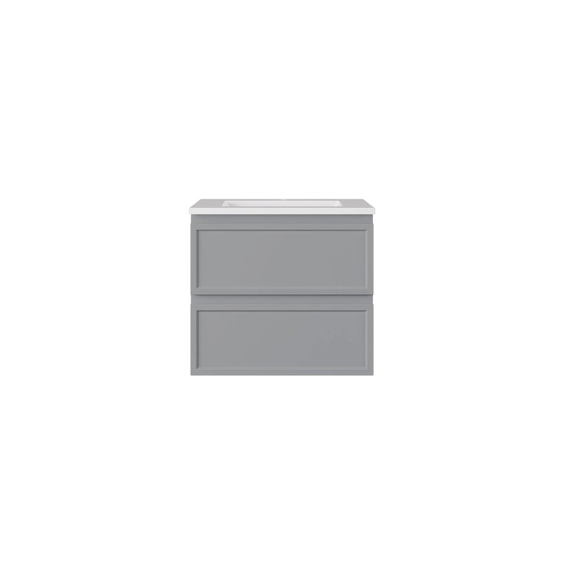 New Hamilton Federation Slim Wall Hung Cabinet Matte Grey LK-FH600NW-MG