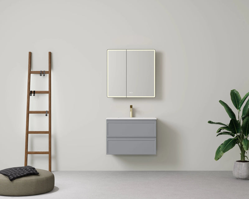 Lukka New Hamilton Federation Slim Wall Hung Cabinet (750mm) FIL Kitchen Bathroom