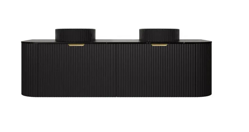 Lukka Agena New Modern Fluted Cabinet (1500mm) Lukka
