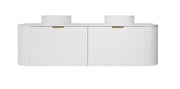 Lukka Agena New Modern Fluted Cabinet (1500mm) Lukka