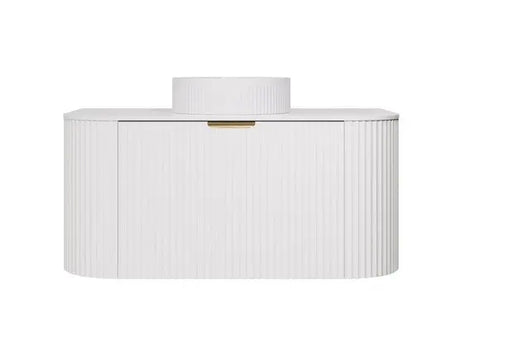 Lukka Agena Modern Fluted Cabinet (900mm) Lukka