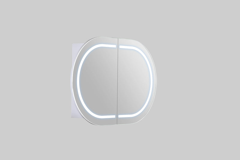 Allison Pill 3Lights PVC Shaving Cabinets LK-MAPLSV9060MW/MB-3Lights