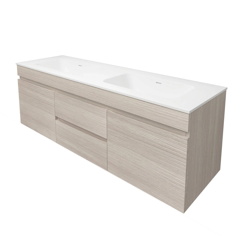 Camden Mordern Wall Hung Cabinet Coastal Oak LK-MC1521W-CO