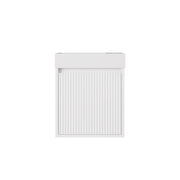 Crete Mini Wall Hung PVC Cabinet (400mm) Lukka