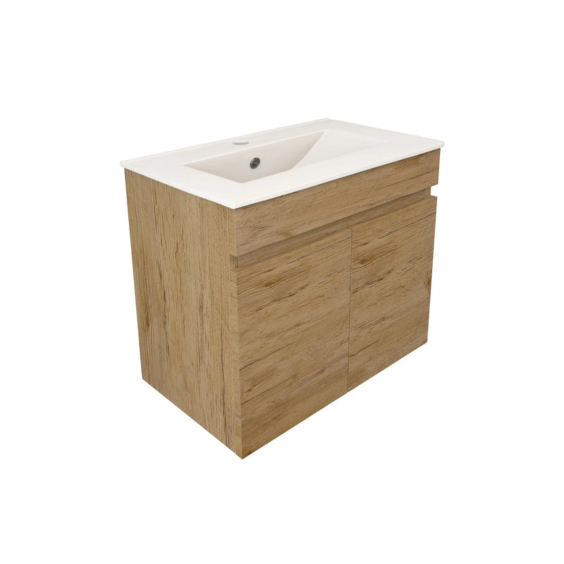 Camden Modern Wall Hung Cabinet Prime Oak LK-MC93LW-PO