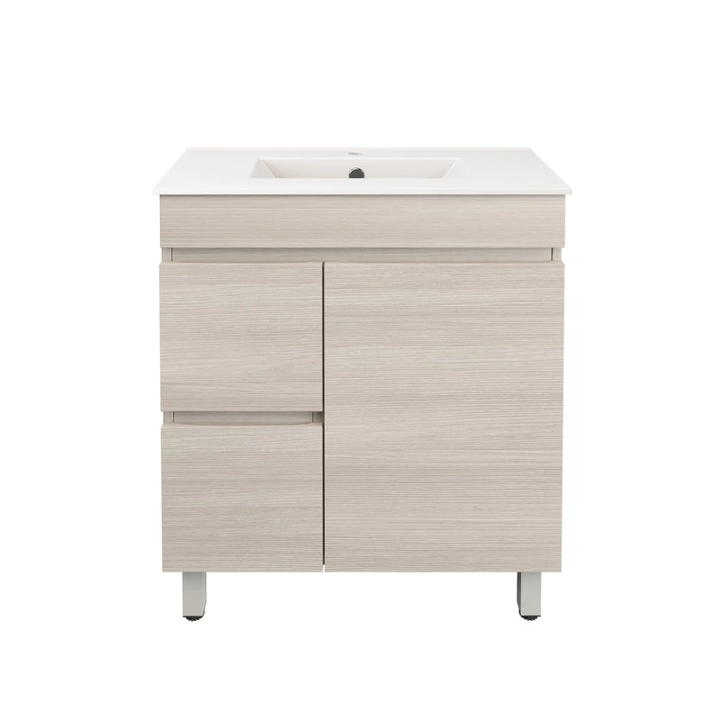 Camden Modern Free Standing Cabinet Coastal Oak LK-MC73LL-CO