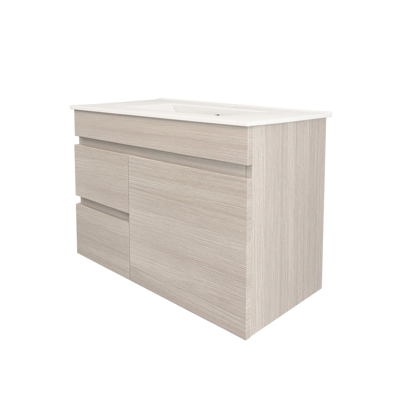 Camden Modern Wall Hung Cabinet Coastal Oak LK-MC73LW-CO