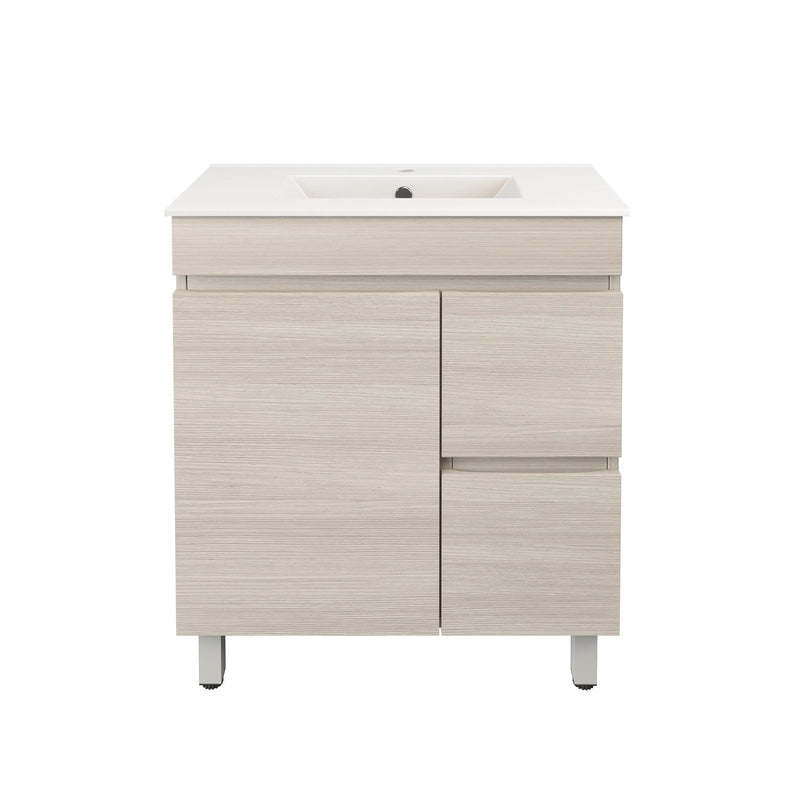 Camden Modern Free Standing Cabinet Coastal Oak LK-MC73RL-CO