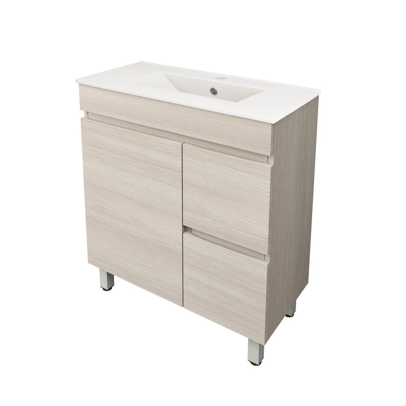 Camden Modern Free Standing Cabinet Coastal Oak LK-MC73RL-CO