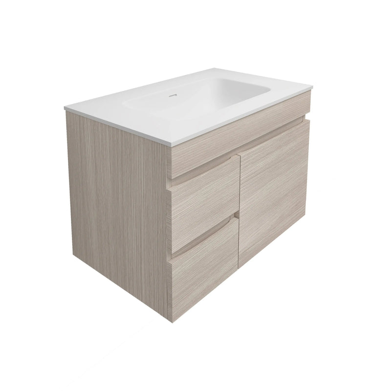 Camden Mordern Wall Hung Cabinet Coastal Oak LK-MC74LW-CO