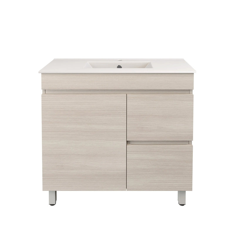 Camden Modern Free Standing Cabinet Coastal Oak LK-MC93RL-CO