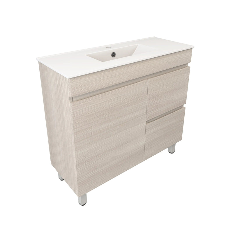 Camden Modern Free Standing Cabinet Coastal Oak LK-MC93RL-CO