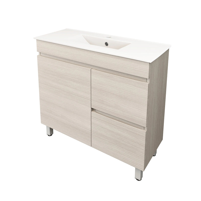 Camden Modern Free Standing Cabinet Coastal Oak LK-MC93RL-CO