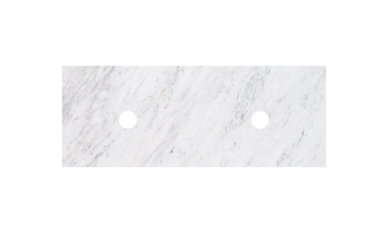 Carrara White Marble Stone Top