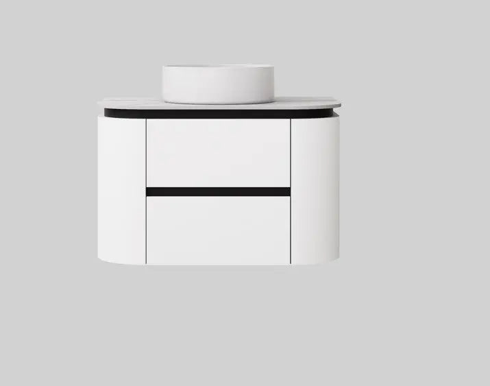 Lukka Devito Modern Wall Hung Vanity PVC Cabinet (750mm) Lukka