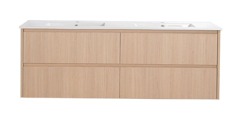 Gladstone Modern Wall Hung Plywood Cabinet LK-MG1521W-SO