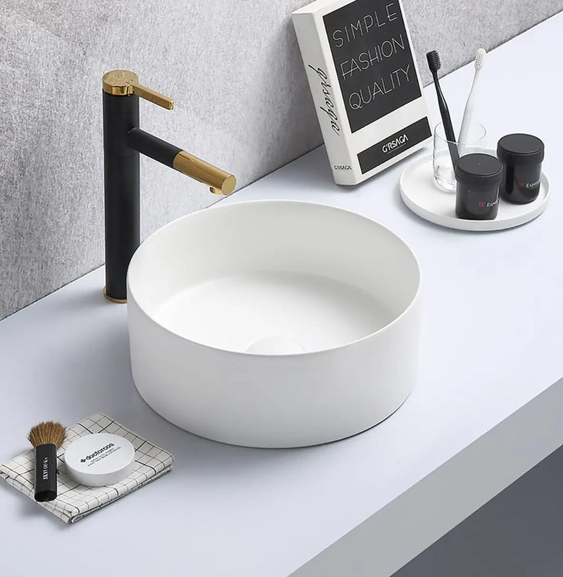 Lukka Olley Fine Ceramic Above Counter Basin Lukka