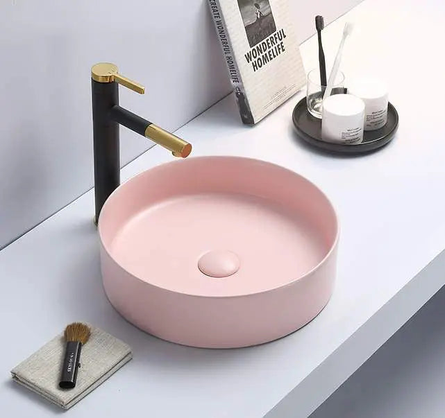 Lukka Olley Fine Ceramic Above Counter Basin Lukka